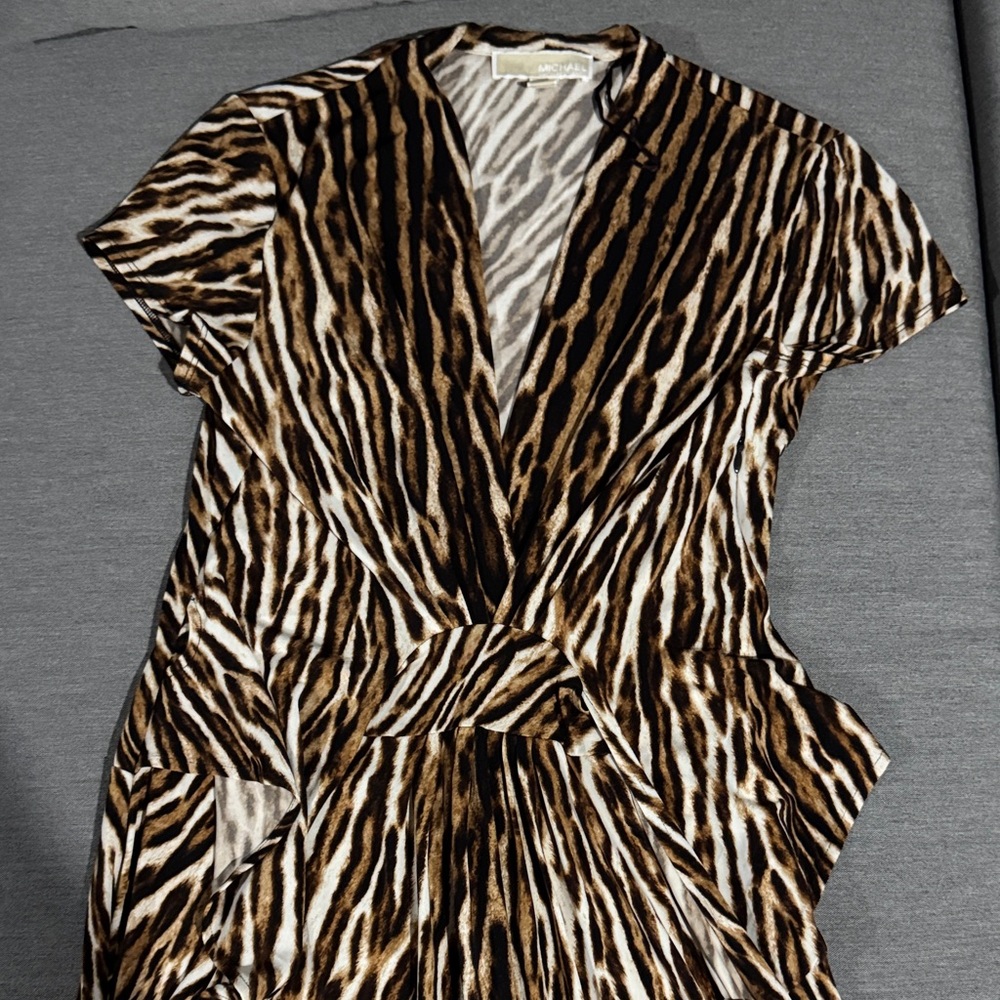 Michael Kors Maxi High Low Dress
